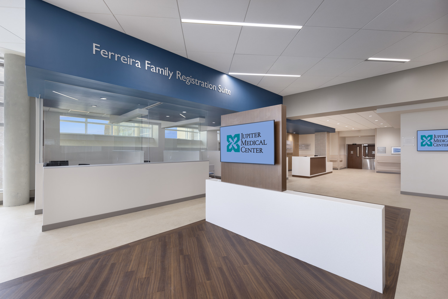 Jupiter Medical Center Registration Area